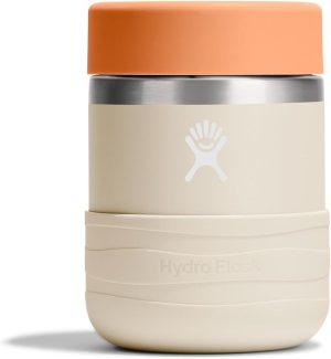 Hydro Flask Insulated Food Container - Snack Container for Kids and Lunch Box - 12 Oz Food Jar in Coconut Cream