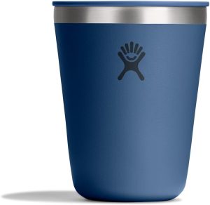 Hydro Flask 12 Oz Outdoor Coffee Tumbler ?C Stainless Steel Insulated Travel Cup ?C Camping Cup With Measurements Harbor Blue