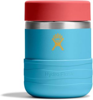 Hydro Flask Insulated Food Container - Snack Container for Kids and Lunch Box - 12 Oz Food Jar in Bluejay