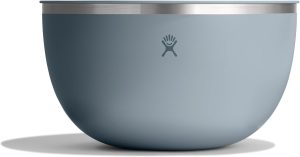 Hydro Flask Outdoor Insulated Serving Bowl ?C Stainless Steel Food Container with Lid ?C Camping Kitchen Essentials ?C 5 Qt Bowl Shale Gray