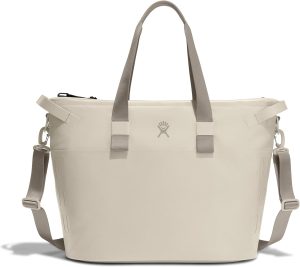 Hydro Flask 26 L Day Escape Soft Cooler - Reusable Travel Bag Tote - Insulated - Oat Tan